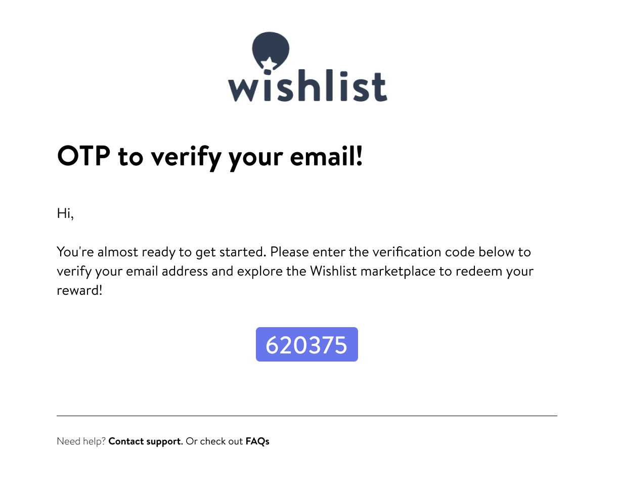 Sign-Up from PDF Reward – Wishlist
