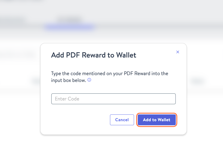 Click on Add to Wallet